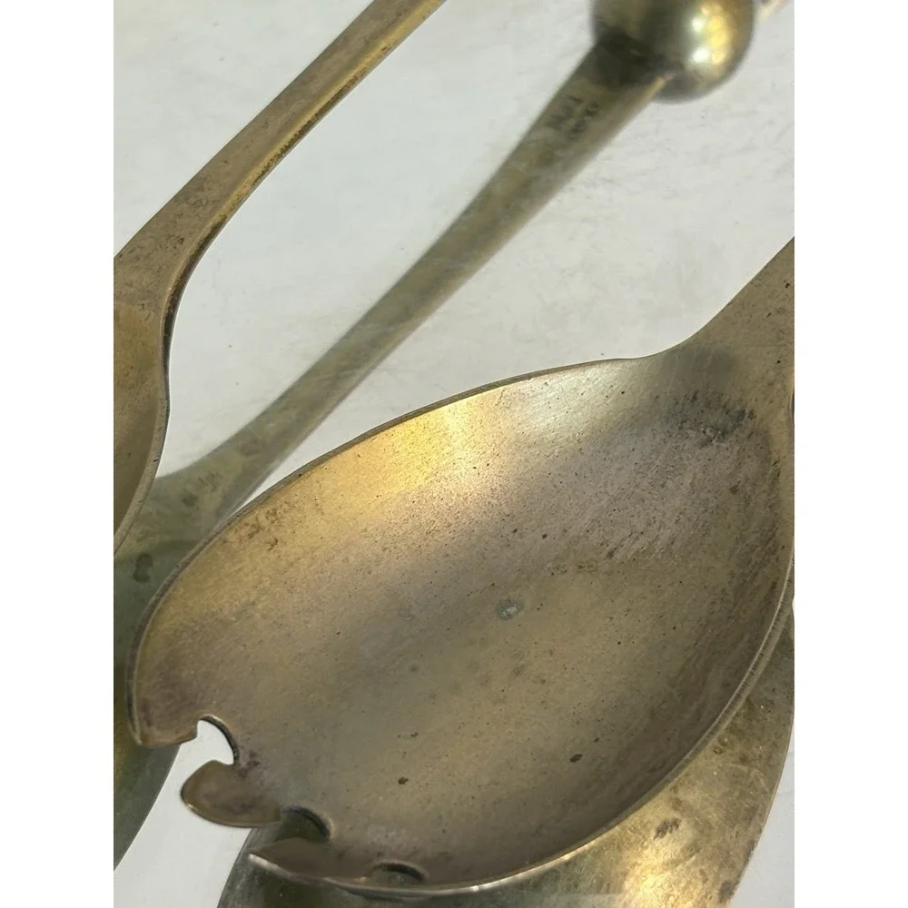 Slack & Barlow Serving Spoon And Fork Imari-Style